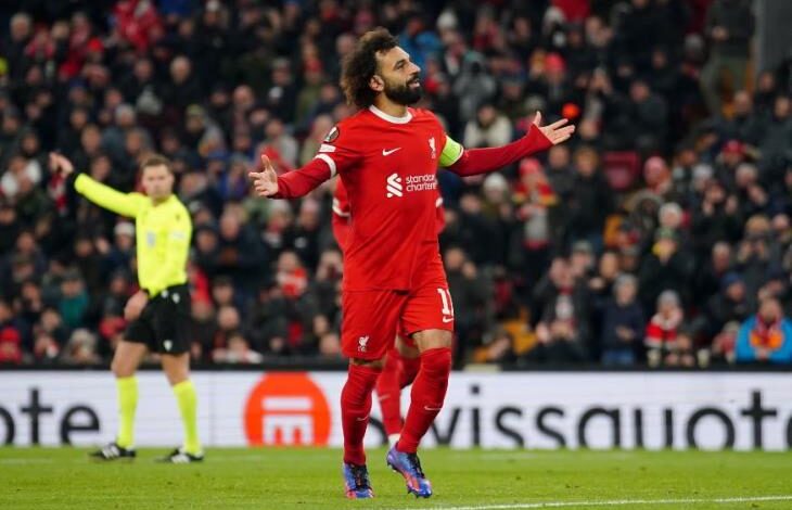 محمد صلاح لاعب ليفربول